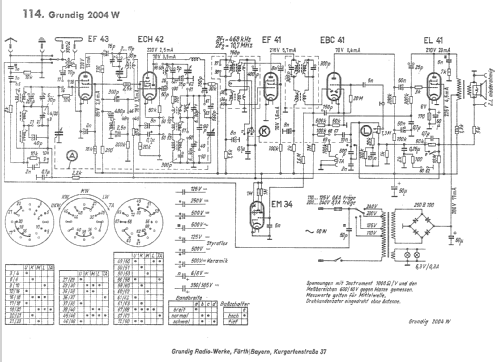 2004W; Grundig Radio- (ID = 600568) Radio