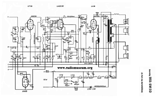 2055GW/3D; Grundig Radio- (ID = 29288) Radio