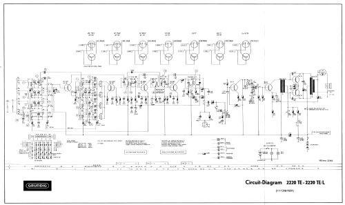 2220TE; Grundig Radio- (ID = 2198655) Radio