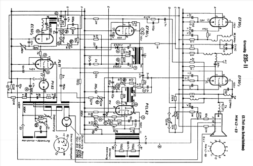 235-II; Grundig Radio- (ID = 256847) Television