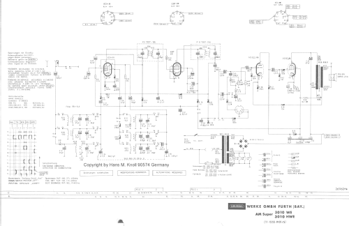 3010WE; Grundig Radio- (ID = 202905) Radio