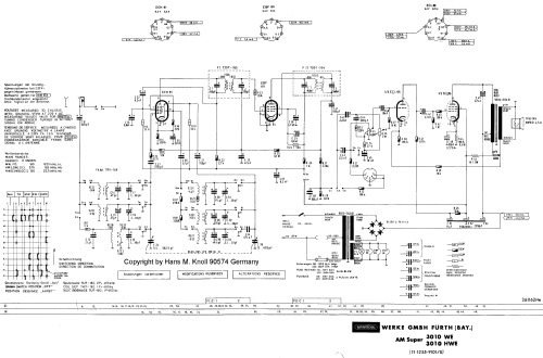 3010WE; Grundig Radio- (ID = 202917) Radio