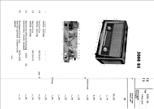 3088BE; Grundig Radio- (ID = 2369563) Radio