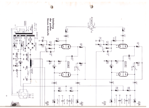 30W Stereo Endstufe NF2; Grundig Radio- (ID = 1802499) Ampl/Mixer