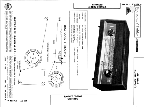 3299 U/S/ Stereo; Grundig Radio- (ID = 2241263) Radio