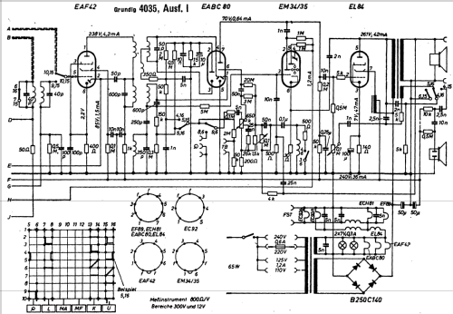 4035W; Grundig Radio- (ID = 374436) Radio