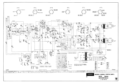 Konzertgerät 4070 Stereo; Grundig Radio- (ID = 753696) Radio