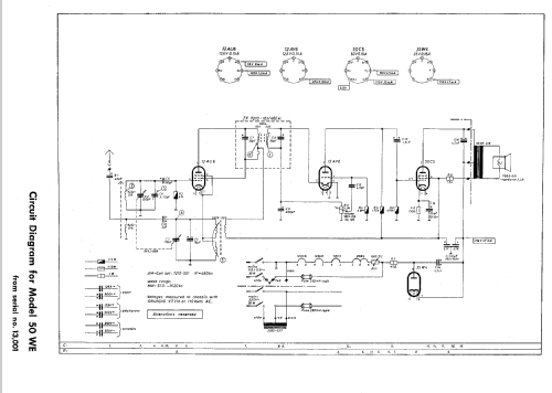 50WE; Grundig Radio- (ID = 212566) Radio