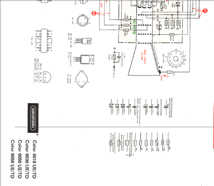 6010 UE/TD; Grundig Radio- (ID = 2251216) Television