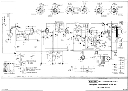 7055ML; Grundig Radio- (ID = 937167) Radio