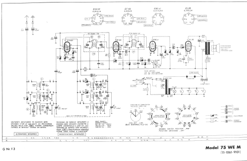 75WEM; Grundig Radio- (ID = 866616) Radio