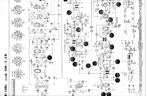 850/3D; Grundig Radio- (ID = 1103889) TV Radio