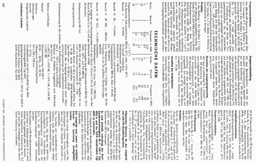 AM-FM-Abgleichsender AS2 ; Grundig Radio- (ID = 292422) Equipment