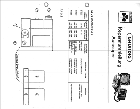 Autosuper AS248; Grundig Radio- (ID = 212959) Autoradio