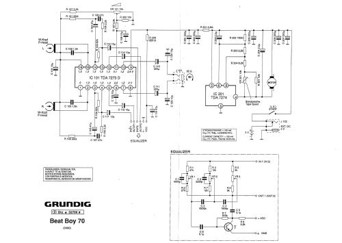 Beat-Boy 70; Grundig Radio- (ID = 839288) R-Player