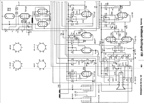 Breitband-Oszillograf 158; Grundig Radio- (ID = 1697153) Equipment
