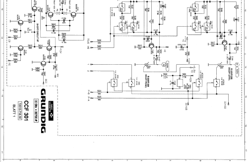 CCF 301; Grundig Radio- (ID = 1016916) Verst/Mix