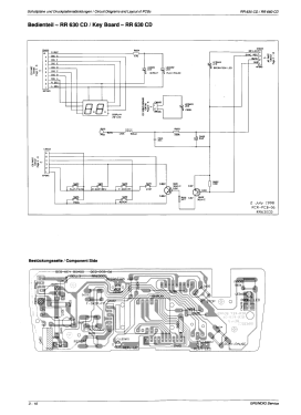 CD Radio Recorder RR 630 CD; Grundig Radio- (ID = 2810790) Radio