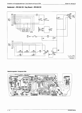 CD Radio Recorder RR 630 CD; Grundig Radio- (ID = 2810791) Radio