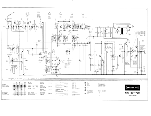 City-Boy 700; Grundig Radio- (ID = 75796) Radio