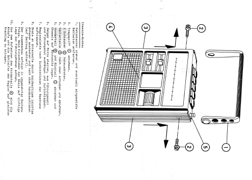 City-Boy 700; Grundig Radio- (ID = 844687) Radio