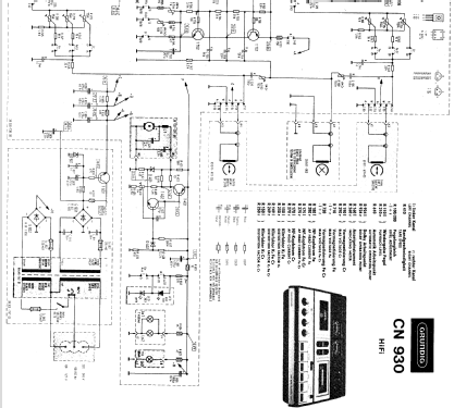 CN930 HiFi; Grundig Radio- (ID = 906909) Ton-Bild