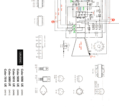 Color 7510UE; Grundig Radio- (ID = 2100389) Televisore