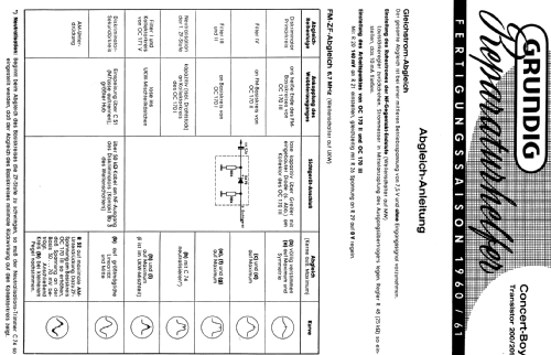 Concert-Boy Transistor 201; Grundig Radio- (ID = 385416) Radio