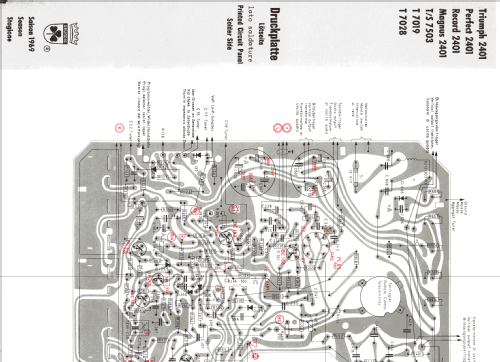 Electronic T7028; Grundig Radio- (ID = 1521962) Television