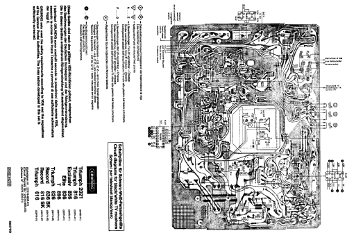 Elite 836; Grundig Radio- (ID = 1494219) Television