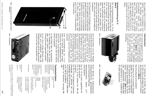 Eurosignalempfänger FU10; Grundig Radio- (ID = 2077745) Telephony