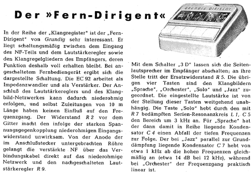 Ferndirigent 7602; Grundig Radio- (ID = 1906311) Misc