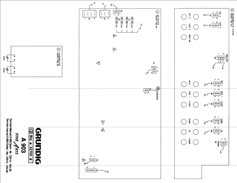 Fine Arts A-903; Grundig Radio- (ID = 2314363) Ampl/Mixer