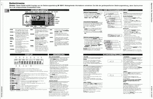 Fine Arts M100-R; Grundig Radio- (ID = 1560946) Radio