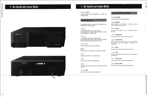 Fine Arts Single Compact Cassette Frontloader CF-1 MKII; Grundig Radio- (ID = 1360926) R-Player