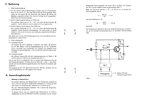 Gleichspannungs-Vorverstärker VB2; Grundig Radio- (ID = 2986190) Equipment