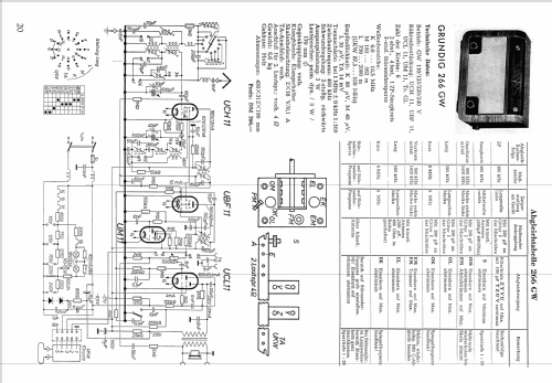 Grundig Super 266GW; Grundig Radio- (ID = 2474996) Radio