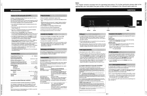 HiFi Cassette Deck Fine Arts CF11; Grundig Radio- (ID = 1358638) R-Player