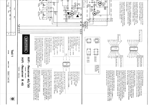 HiFi Receiver 50; Grundig Radio- (ID = 487934) Radio