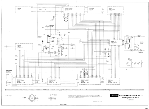 Impuls-Messoszillograph JO 20/13; Grundig Radio- (ID = 2950828) Equipment