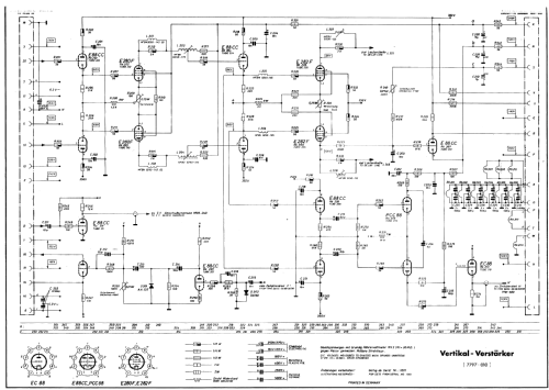 Impuls-Messoszillograph JO 20/13; Grundig Radio- (ID = 2950832) Equipment