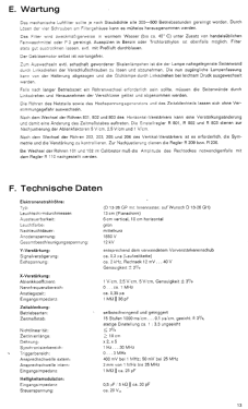 Impuls-Messoszillograph JO 20/13; Grundig Radio- (ID = 2951001) Equipment