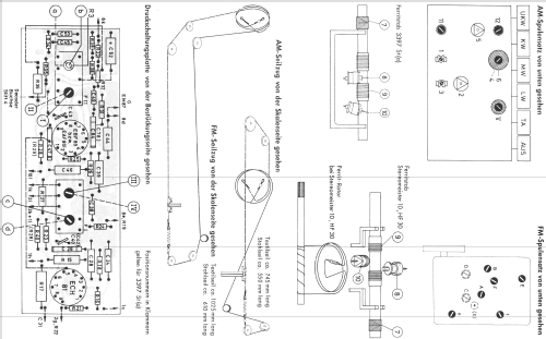 Kombinierter Rundfunkempfangsteil HF30; Grundig Radio- (ID = 29562) Radio