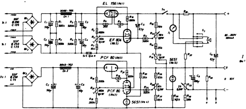 Labornetzgerät 6007; Grundig Radio- (ID = 876211) Equipment