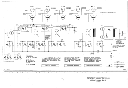 Micro-Transistor-Boy 59; Grundig Radio- (ID = 863796) Radio