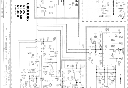 MT 200; Grundig Radio- (ID = 424022) Radio