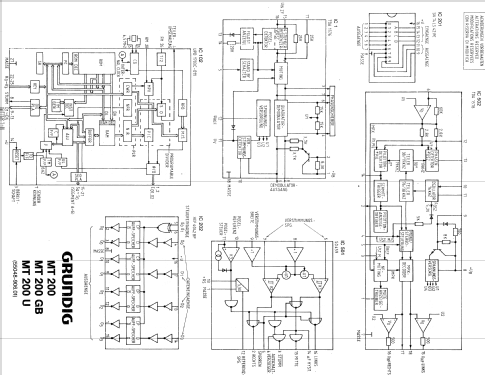 MT 200; Grundig Radio- (ID = 424025) Radio