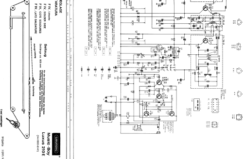 Music-Boy Luxus 210E; Grundig Radio- (ID = 350050) Radio
