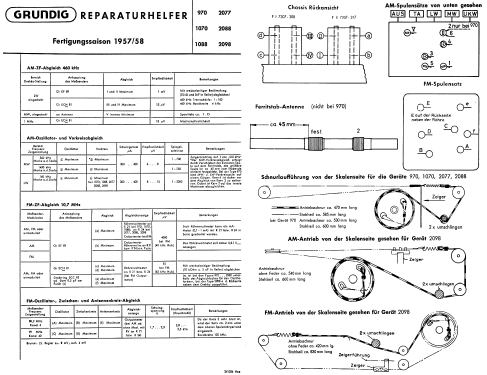 Musikgerät 1088; Grundig Radio- (ID = 92791) Radio