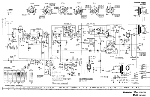 Musikgerät 2140; Grundig Radio- (ID = 60795) Radio